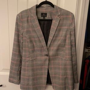 Worthington Plaid Blazer